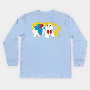 Sailor Maltese Kids Long Sleeve T-Shirt